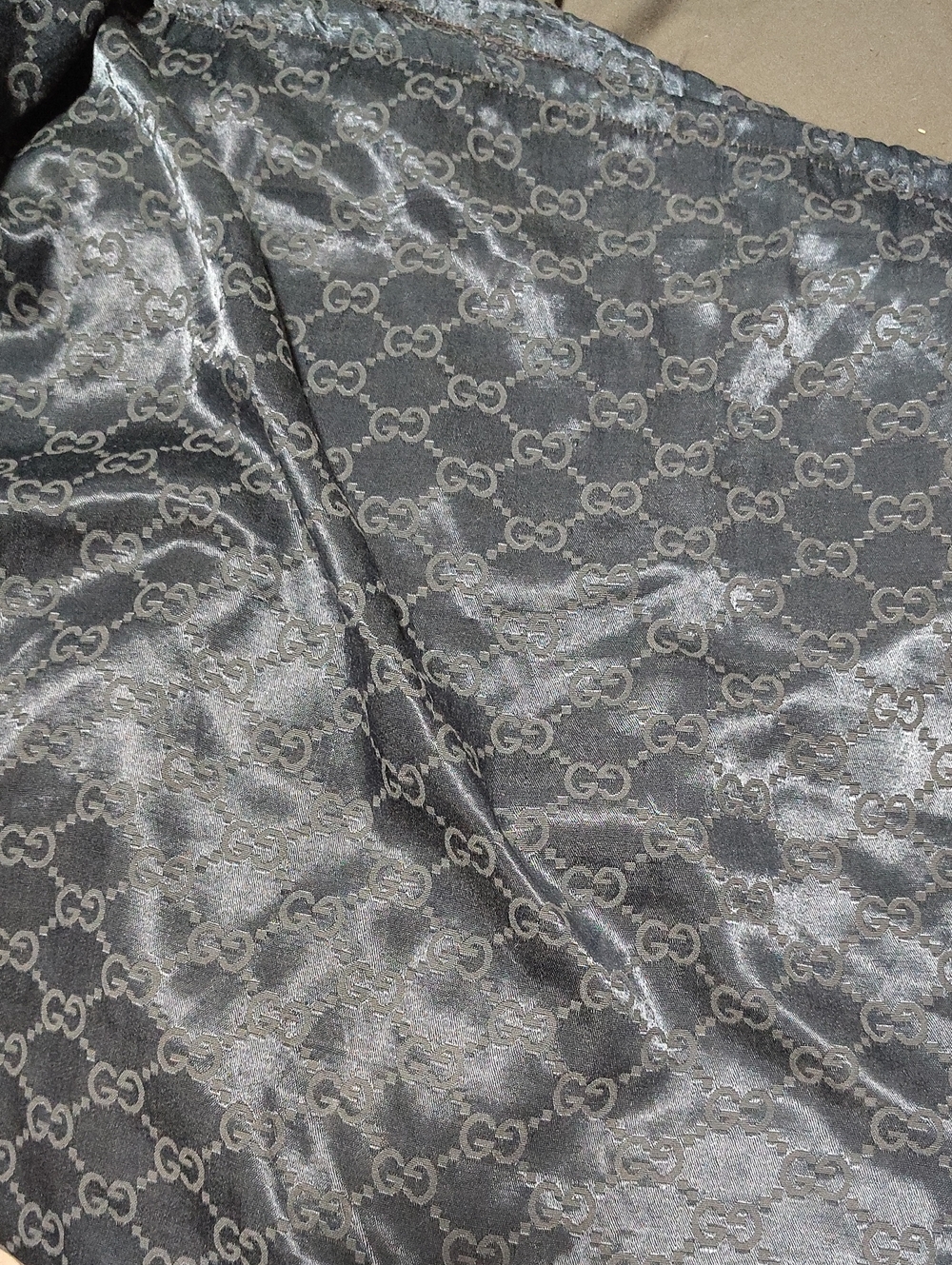 Gucci-Style Black Stash Bag